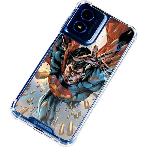 DC Comics Superman Adventures of Superman #3 Art by Stephen Segovia Moto G 5G (2024) Clear Case